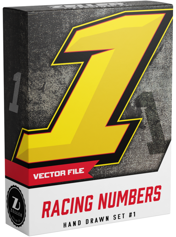 Custom Racing Number Pack #1