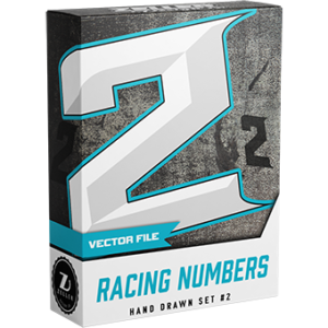 Custom Racing Number Pack #2
